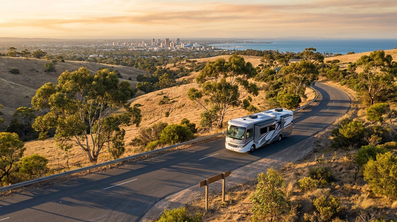 Long-Term RV Driving in Adelaide - Monthly Routes 2026